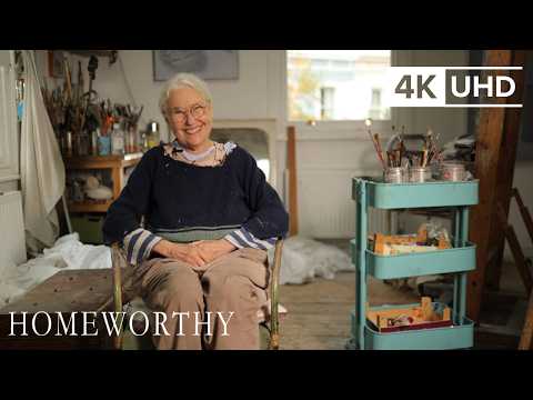 An Artist's London Home Designed Solely for Painting | HOUSE TOUR | 4K