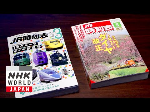 The Enduring Charm of Printed Timetables - Japan Railway Journal