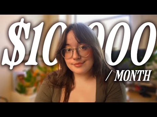 How I make money as an art youtuber (with exact numbers) 🌱