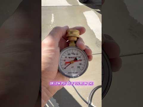 #1 tool to trouble shoot low flow from a multi stage pure water system!! #xero #pwp #psi