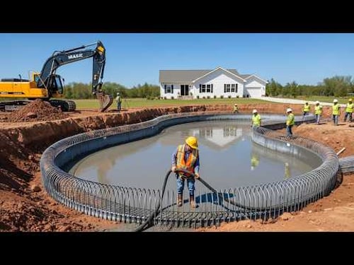 These guys built an amazing pool in their own garden | From start to finish! @wetscapes