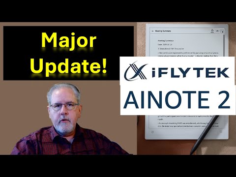 iFlyTek AINote 2: OCR FIXED Plus Other Viewer Questions