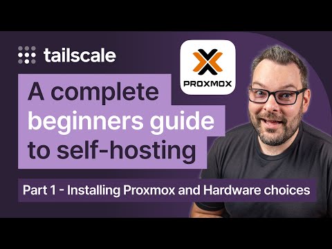So, you want to start self-hosting? Part 1 - How to install Proxmox and pick your hardware.