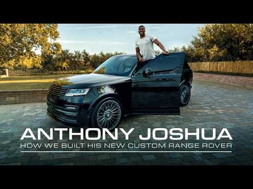 ANTHONY JOSHUA GETS THE KEYS TO HIS BRAND NEW RANGE ROVER URBAN WIDETRACK | URBAN UNCUT S3 EP32