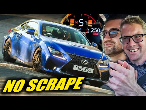 PROPER SEND & WIKI in Lexus RC F! // Nürburgring