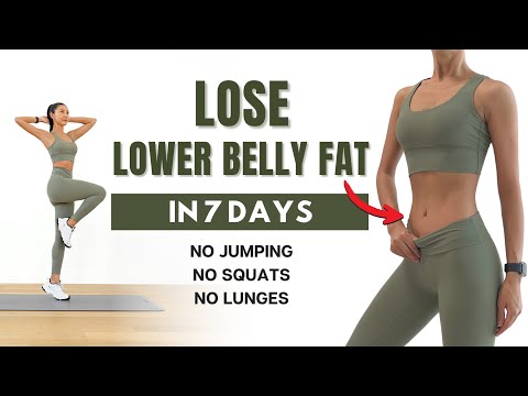 LOSE LOWER BELLY FAT in 7 Days🔥30 MIN Non-stop Standing Abs Workout - No Squat, No Lunge, No Jumping