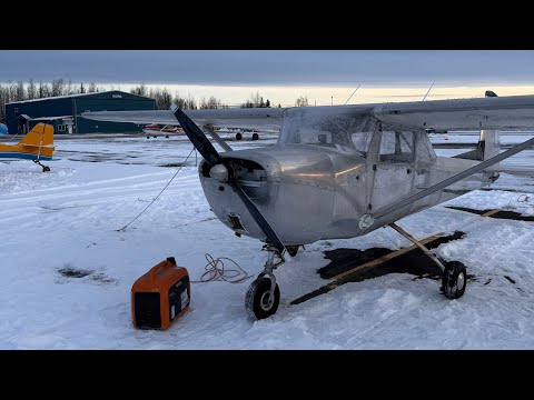We bought Alaskas cheapest airplane on market place and flew it home!