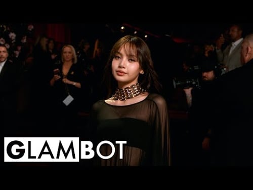 GLAMBOT Behind The Scenes: BLACKPINK's LISA | Golden Globes 2026