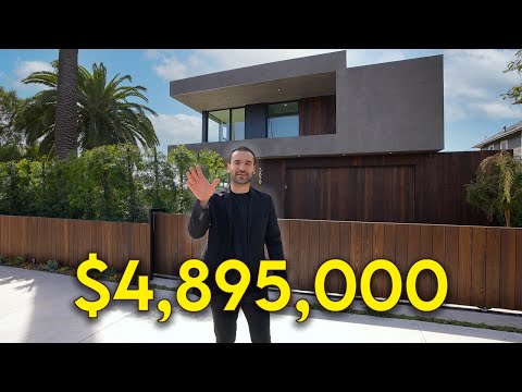 Inside a Newly Constructed California Contemporary Home with Above Ground Pool!