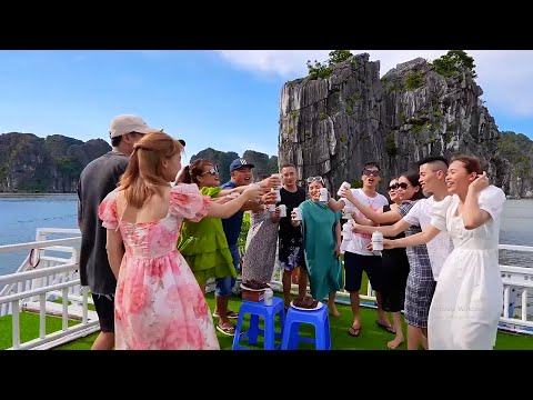 ĐƯA TEAM SAPA TV ĐI CHƠI HẠ LONG - KHÁM PHÁ CHỢ HẢI SẢN LÚC 4H SÁNG CÓ GÌ? | TUYÊN XINH GÁI