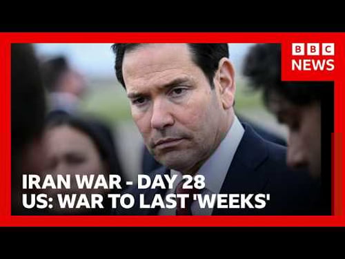 Rubio expects war to end 'weeks, not months' | BBC News