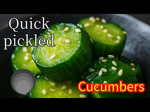 Japanese Chef’s Recipe | Crunchy Spicy Pickled Cucumbers