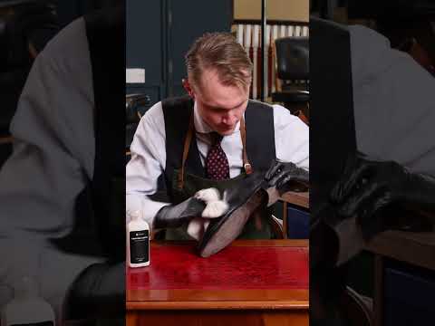 The Sounds of Shoecare #shorts #shoecare #handmade #shoesaddict