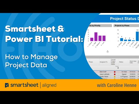 How to Manage Project Data | Smartsheet + Microsoft Power BI Examples | Project List vs Project Plan