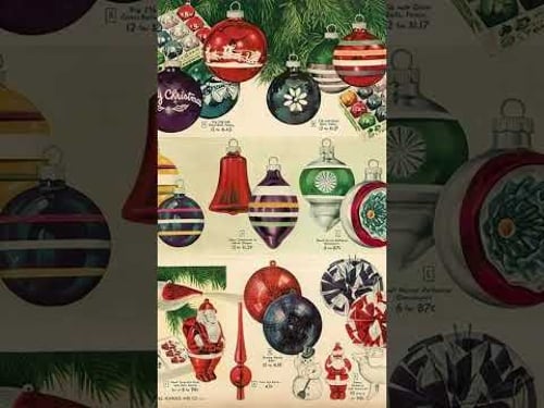 POV: It's the 1950's and You're Shopping for Shinybrite Ornaments