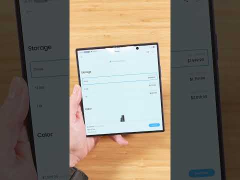 Samsung Galaxy Z Fold 7 Black Friday Sale #zfold7 #short