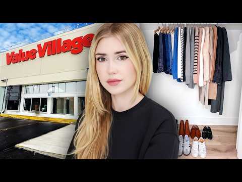 I Tried a Capsule Wardrobe *but only thrifted pieces*