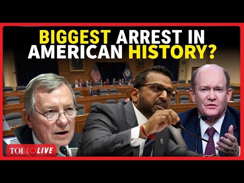 LIVE | Biggest Arrest In American History? Kash Patel SHOCKS Americans In Senate Clash