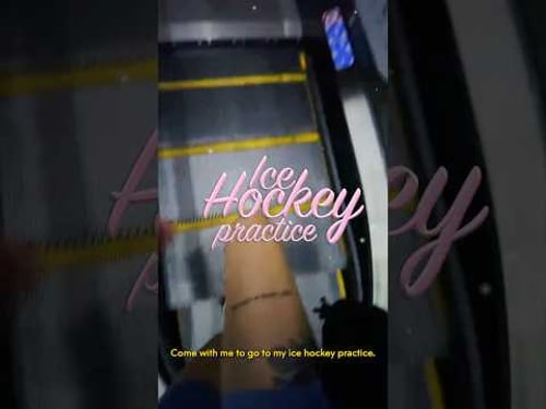 training for the big leagues 🏒