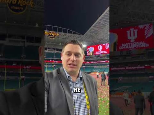 Indiana: One of the greatest stories in American sports history #indiana #indianahoosiers #cfb