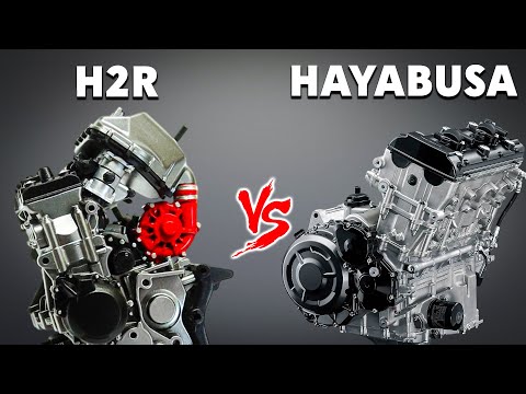 Why H2R and HAYABUSA Motorcycle Engines Are So Different