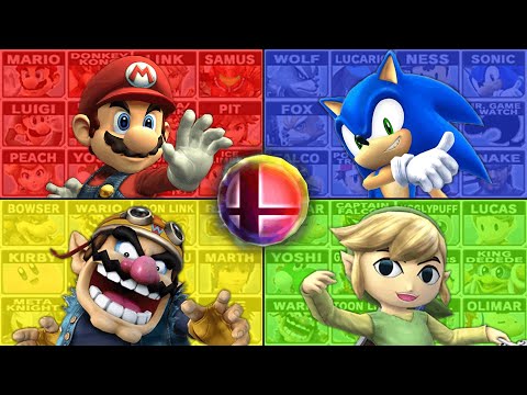 Smash Bros Imperialism but it's in Brawl - Last Fighter Standing Wins