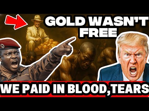 Gold Wasn’t Free — Traoré Forced U.S. Executives to Kneel Before Stolen African Gold.