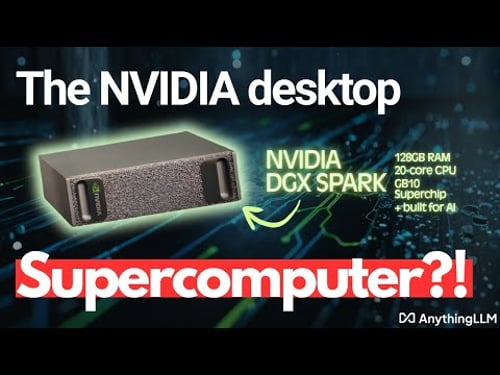 I got a desktop supercomputer? | NVIDIA DGX Spark overview