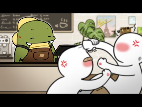 제 가게에서 싸우지 말고 꺼지세요