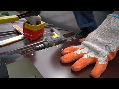 End Capping Connection #casparroofingchannel l