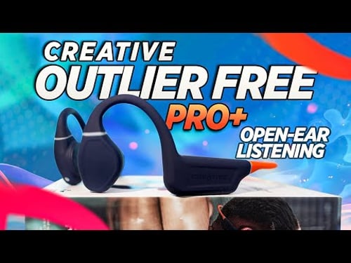 Escape the Ordinary with Creative Outlier Free Pro Plus Bone Conducting Headphones