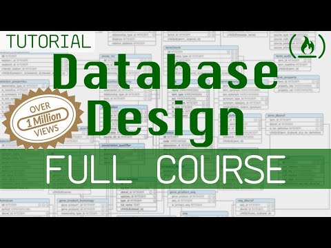 Database Design Course - Learn how to design and plan a database for beginners