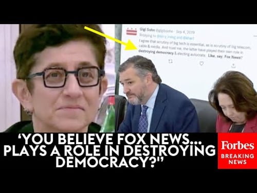 JUST IN: Ted Cruz Grills Gigi Sohn Over Tweets About Fox News