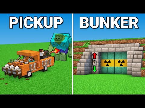 15+ APOCALYPSE Build Hacks In Minecraft!