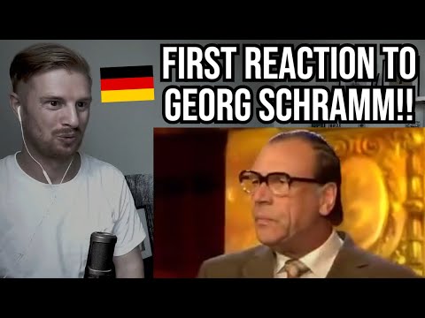 Reaction To German Satire DESTROYS German Politics (Georg Schramm)