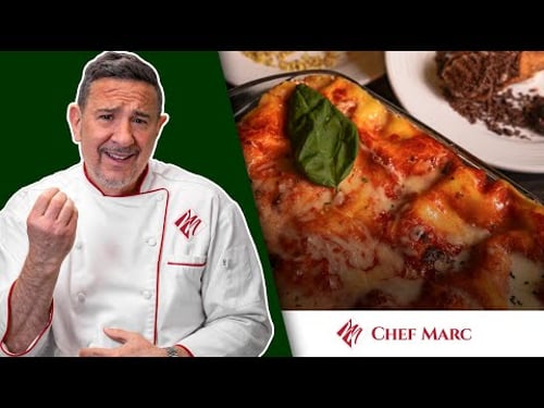 My Father's Lasagna | What's Cooking with Chef Marc Ep 1
