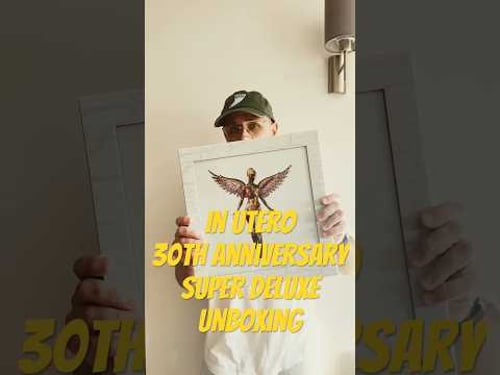 Nirvana’s In Utero 30th Anniversary Super Deluxe Boxset #physicalmedia #vinyl #nirvana