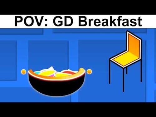 How GD cubes eat BREAKFAST... (GD memes)