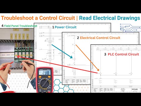 Control Circuit Troubleshooting | How to Read Electrical & PLC Control Drawings