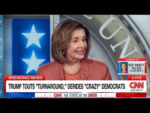 Pelosi Joins CNN Following The State of The Union Address