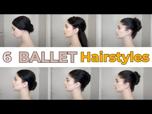 6 Ballet Hairstyles - High & Low Bun, EASY French Twist + Giselle/Juliet/Sugarplum | Kathryn Morgan