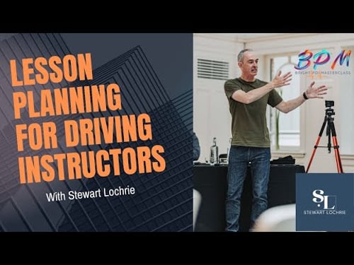 Lesson Planning for Driving Instructors - FOUR TOP TIPS