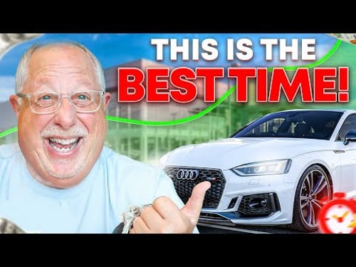 It's OFFICIALLY THE BEST TIME TO BUY A CAR in 2025