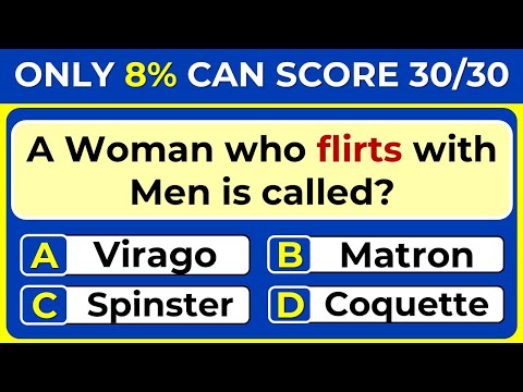 Ultimate Vocabulary Quiz: Can you Score 100%?