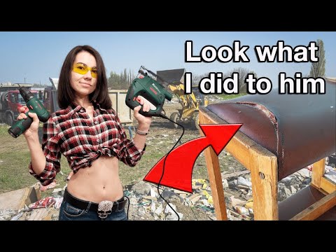 Transforming Trash to Treasure Restoring Old Furniture!