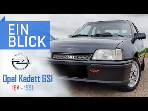 Opel Kadett GSI 16V (1991) - Ein Musterbeispiel für sportliche Kompakte!