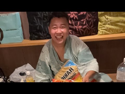 直播啦喂🔥開箱我的溫泉酒店🏨零食大會正式開始