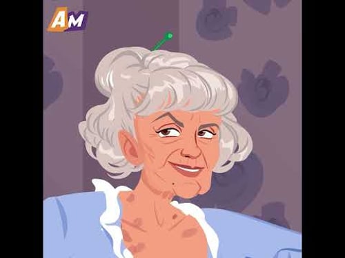 The cunning old woman knitted herself a new body