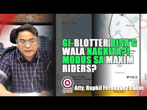 MODUS BA NI? Maxim Rider Gi-Blotter SA BABAYE Bisan WALA SILA NAGKITA! | STP Commentary