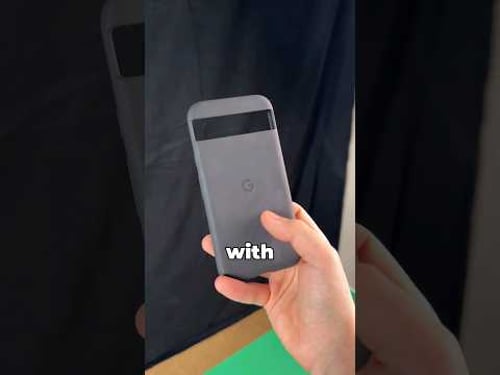 What do you think of the Google Pixel 8a first-party case? #shorts #google #pixel #phone #case